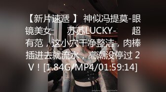 【新片速遞 】 神似冯提莫-眼镜美女❤️ 苏苏LUCKY-❤️ 超有范，这小穴干净整洁，肉棒插进去就流水，高潮没停过 2V！[1.84G/MP4/01:59:14]