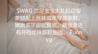 SWAG 恋足宝宝大礼包白皙美腿配上丝袜或单穿高跟鞋。嫩嫩美甲脚趾脚底。最後竟还有开档丝袜跟鞋抽插。 Funnyg