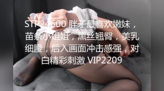 STP24600 胖子最喜欢嫩妹，苗条小姐姐，黑丝翘臀，美乳细腰，后入画面冲击感强，对白精彩刺激 VIP2209