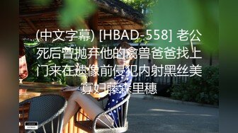 (中文字幕) [HBAD-558] 老公死后曾抛弃他的禽兽爸爸找上门来在遗像前侵犯内射黑丝美寡妇藤森里穗